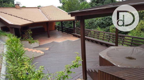 Imagem 22 de 30 de Casa Com 5 Dormitórios À Venda, 640 M² Por R$ 2.500.000,00 - Condomínio Marambaia - Vinhedo/sp - Ca3605