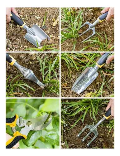 Kit De Herramientas De Jardinería De Seis Piezas, Kit De Her