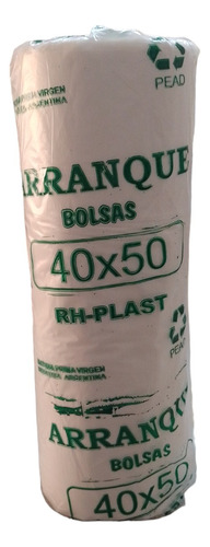 Bolsas Bobina De Arranque 40x50 Alta Densidad X 6 Rollos