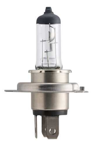Lâmpada H4 Luz Farol Carro Moto Halogena 12v Standard