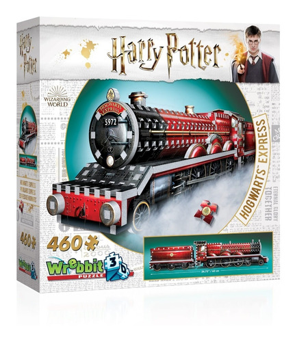 Puzzle 3d Expesso De Hgwarts - Harry Potter - Wrebbit