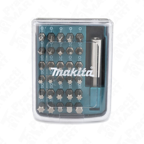 Juego Soporte Guia Puntas Destornillador 31pz D-34936 Makita