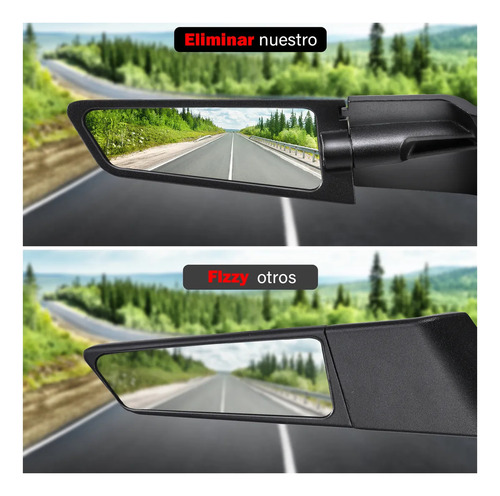 Alerón Universal, Espejo Retrovisor Invisible Modificado