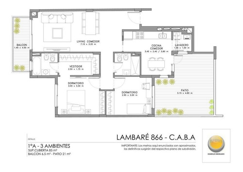 Imagen 4 de 17 de Departamento - Almagro