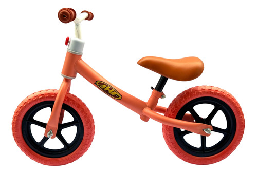 Bicicleta Aprendizaje Equilibrio Ahf Niños Roja Rodado 12