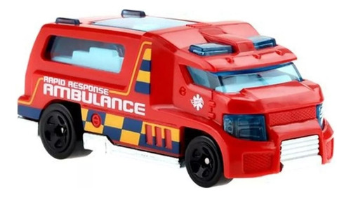 Ambulancia Hot Wheels  Hw Rapid Response