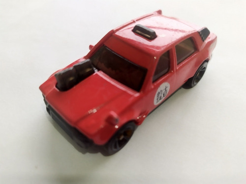 Hot Wheels 2015 Hw City Works Time Attaxi 7/10 Red