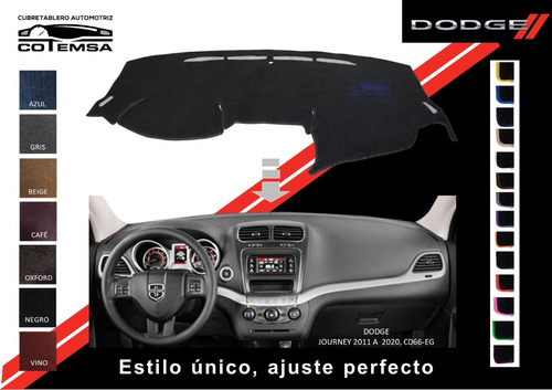 Cubretablero Aut.(color) Dodge Journey De 2011 Al 2020, Cd66