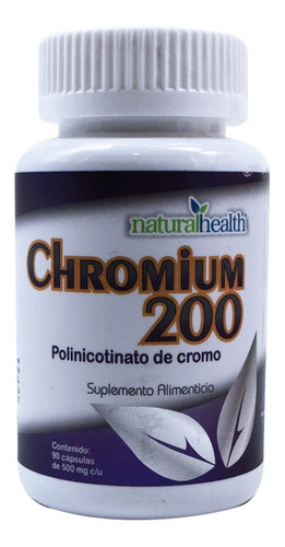 Polinicotinato De Cromo 275 Mg 90 Tab-natural Health