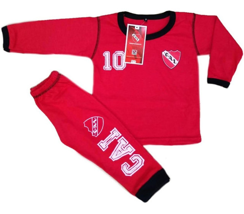 Pijama Jersey Independiente Oficial Futbol Niño 12 Al 16