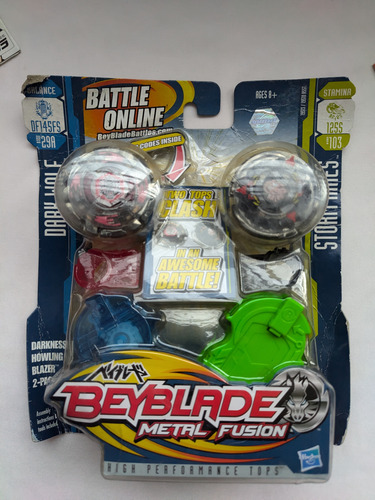 Beyblade Metal Fight Hasbro Darkness Howling Blazer 2 Pack (Usado)