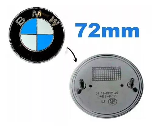 Emblema Capo Bmw 82Mm Series 1 3 5 6 7 X1 X3 X5 X6 Z3 Z4 - Stickkar -  Emblemas - Magazine Luiza