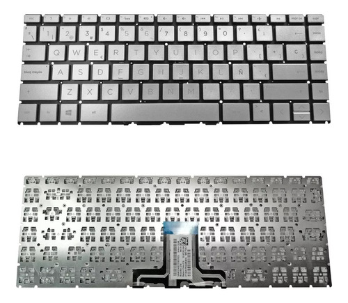 Teclado Para Notebook Hp 14-dq1004la Español Serie Nuevo