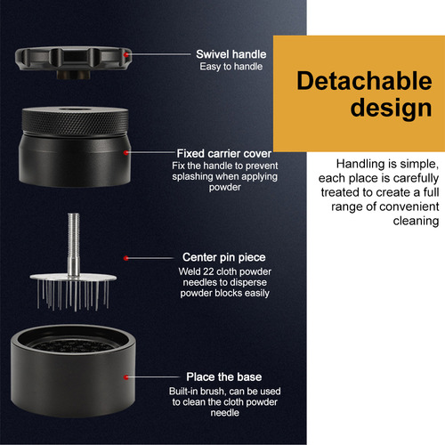 Distribuidor De Café, 51 Mm, Herramienta Húmeda Ajustable, 2