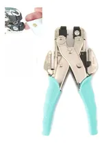 Comprar Perforadora Eyelets Scrapbook Crop A Dile Aqua Color Azul claro Forma de la perforación Círculo