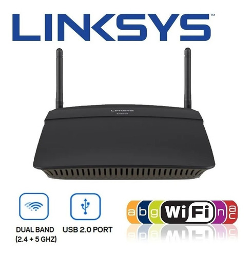 Router Wireless Smart Wifi Ac1200 Linksys Ea6100 Dual Band