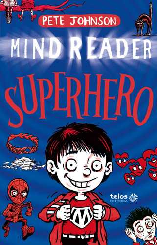 Superhero - Mind Reader, de Johnson, Pete. Série Mind Reader (2), vol. 2. Telos Editora Ltda, capa mole em inglês, 2020