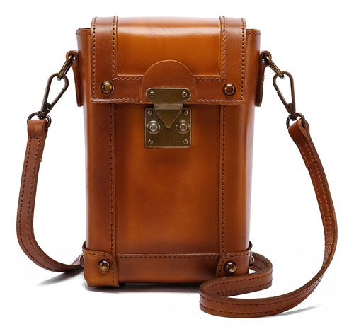 Montana West Mini Crossbody Bag Para Mujeres Genuine Leather