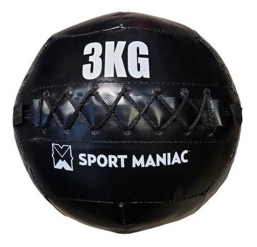 Imagen 1 de 2 de Pelota Con Peso Funcional Medicine Ball 3 Kg Sport Maniac