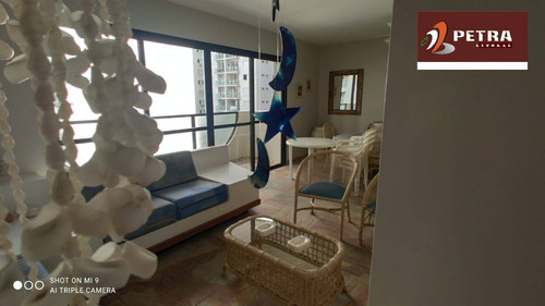 Imagem 1 de 15 de Apartamento A Venda No Guarujá, Praia De Pitangueiras, Prédio Com Piscina - Pta2898