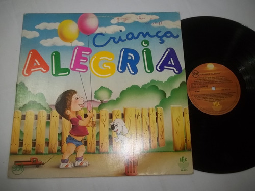 Lp Vinil - Criança Alegria - 1985