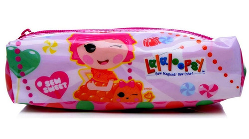 Estojo Escolar Simples Boneca Lalaloopsy Candy Pop Original