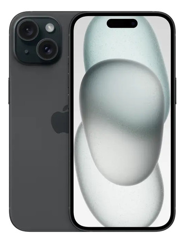 Apple Iphone 15 (128 Gb) - Negro Bandeja Sim Con Caja Original Negro (Reacondicionado)
