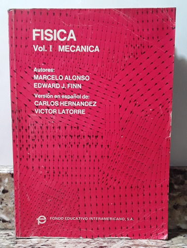 Libro Fisica Mecanica - Marcelo Alonso