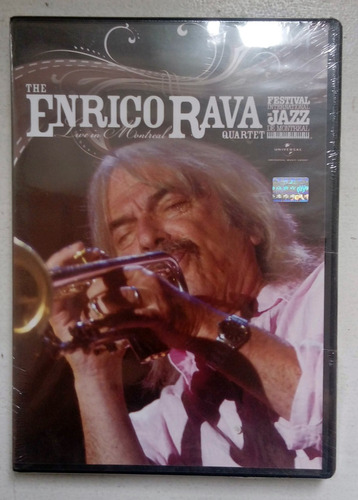 The Enrico Rava Quartet Live Montreal Dvd Sellado Arg Kktus