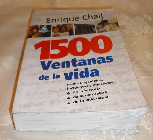 1500 Ventanas De La Vida.  Enrique Chaij.  Excelente Estado