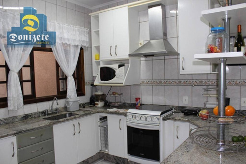 Sobrado Com 3 Dormitórios À Venda, 258 M² Por R$ 520.000,00 - Jardim Milena - Santo André/sp - So0974