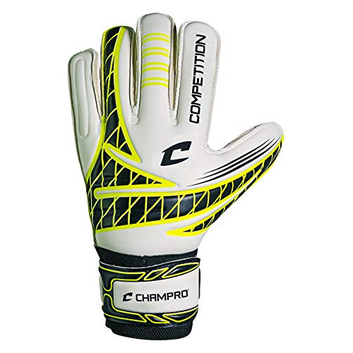 Champro Concurso Goalie Gloves, Optic Yellow Body, 7 (sg5oy7