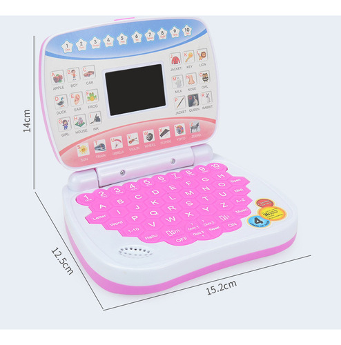 Máquina De Aprendizaje Infantil Con Pantalla Led Azul