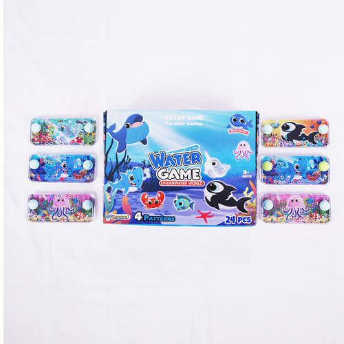 Máquina Juego De Agua Diseño Fondo Del Mar 6 Unid