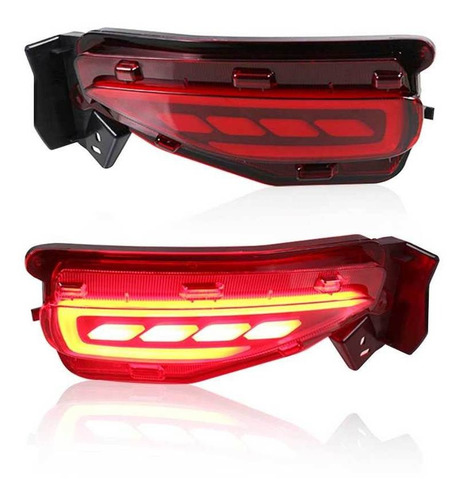 Led Parachoque Trasero Fortuner Dubai 2016-2022 Mica Led