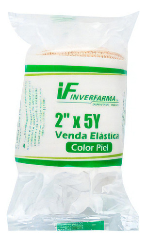 Venda Elastica Color Piel 2x5 Inverfarma