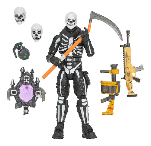 Paquete De Figuras Fortnite Legendary Series De 6    Skull T