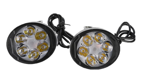 2 Exploradoras 6 Led Redondas