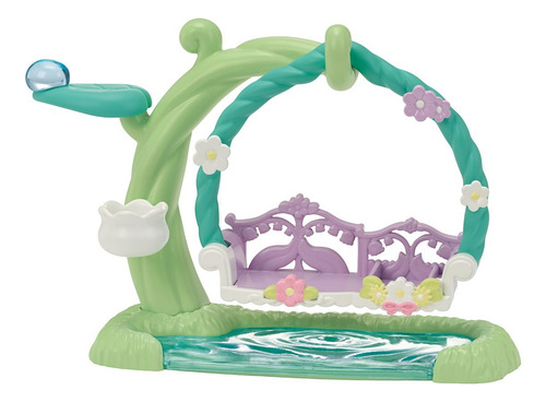 Sylvanian Families Bebés Ciervo Con Columpio De Flores 5801