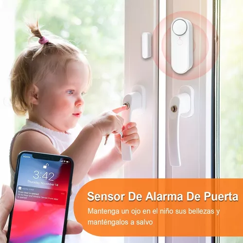 Compre Alarma De Puerta Remota Ruidosa Inalámbrica Con Sensor