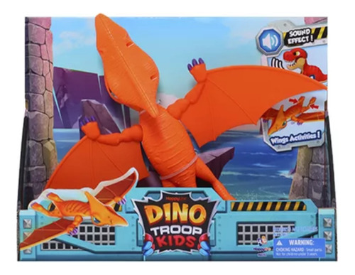 Dinosaurio Pterodactyl Con Sonido Dino Troop Kids  Magimundo