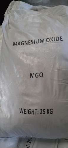 Oxido De Magnesio, 25 Kg/saco