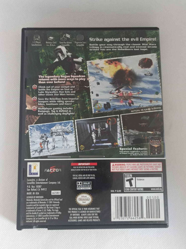 Jogo Star Wars: Rogue Squadron 3 - Nintendo Gamecube (usado) (Usado)