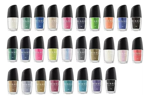 Colección Kit Set Bissú Glitter 28 Pz Ojos ,rostro, Uñas