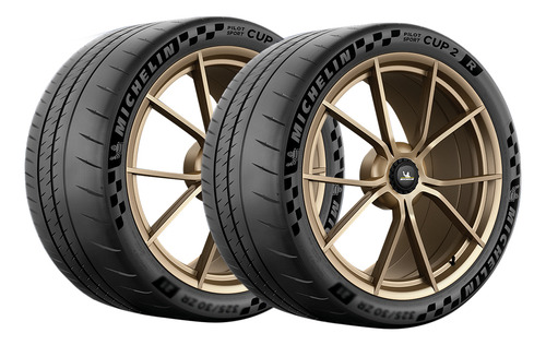Kit 2 Pneus Michelin 255/35 Zr20 97y Pilot Sport Cup 2 R N0