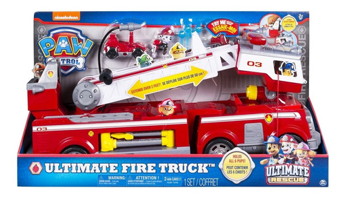 Paw Patrol Camión De Bomberos Marshall Ultimate Rescue