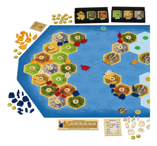 Expansion Piratas Y Exploradores Juego De Mesa Catan Devir