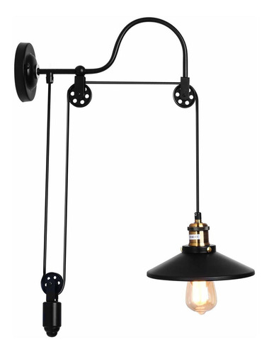 Oyipro Lampara Pared Industrial 1 Luz Cuello Cisne E26