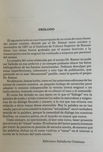 La Estructura Del Diálogo