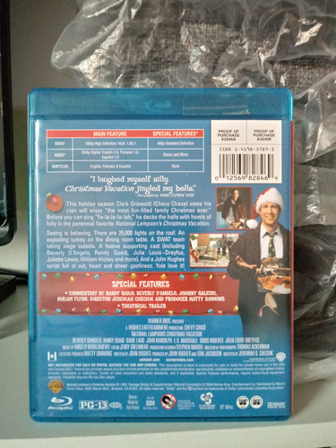 Blu Ray Férias Frustradas De Natal (Usado)